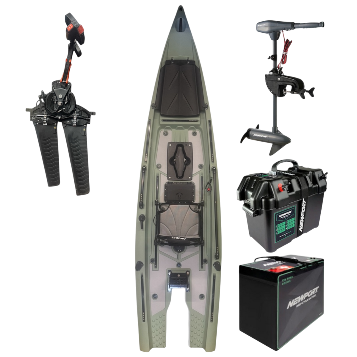 13' Sentinel Newport Motor Bundle