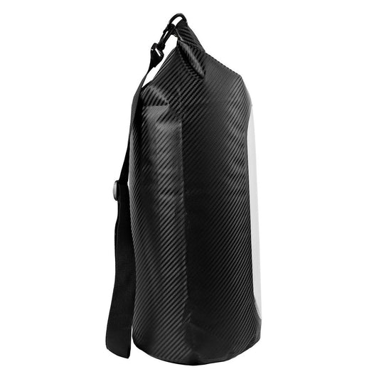 20L HD Roll-Top Drybag with Air Valve, Black Carbon