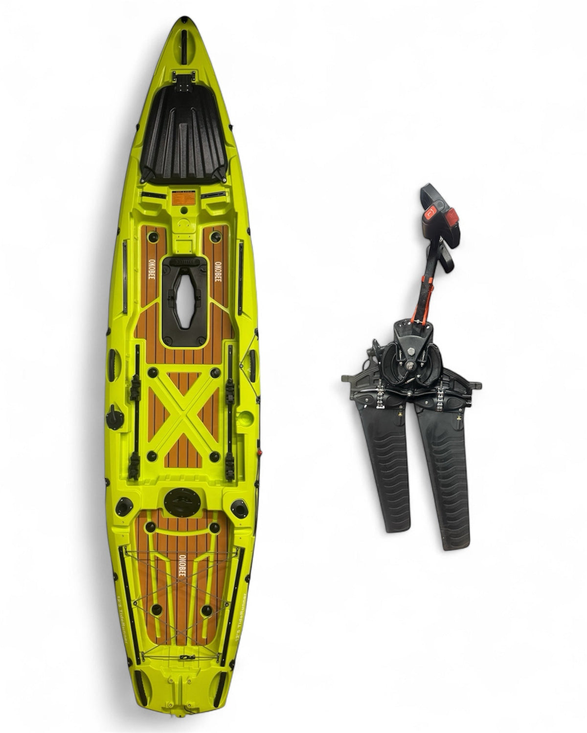 12'5 Okobee TideRunner Pedal Drive Kayak