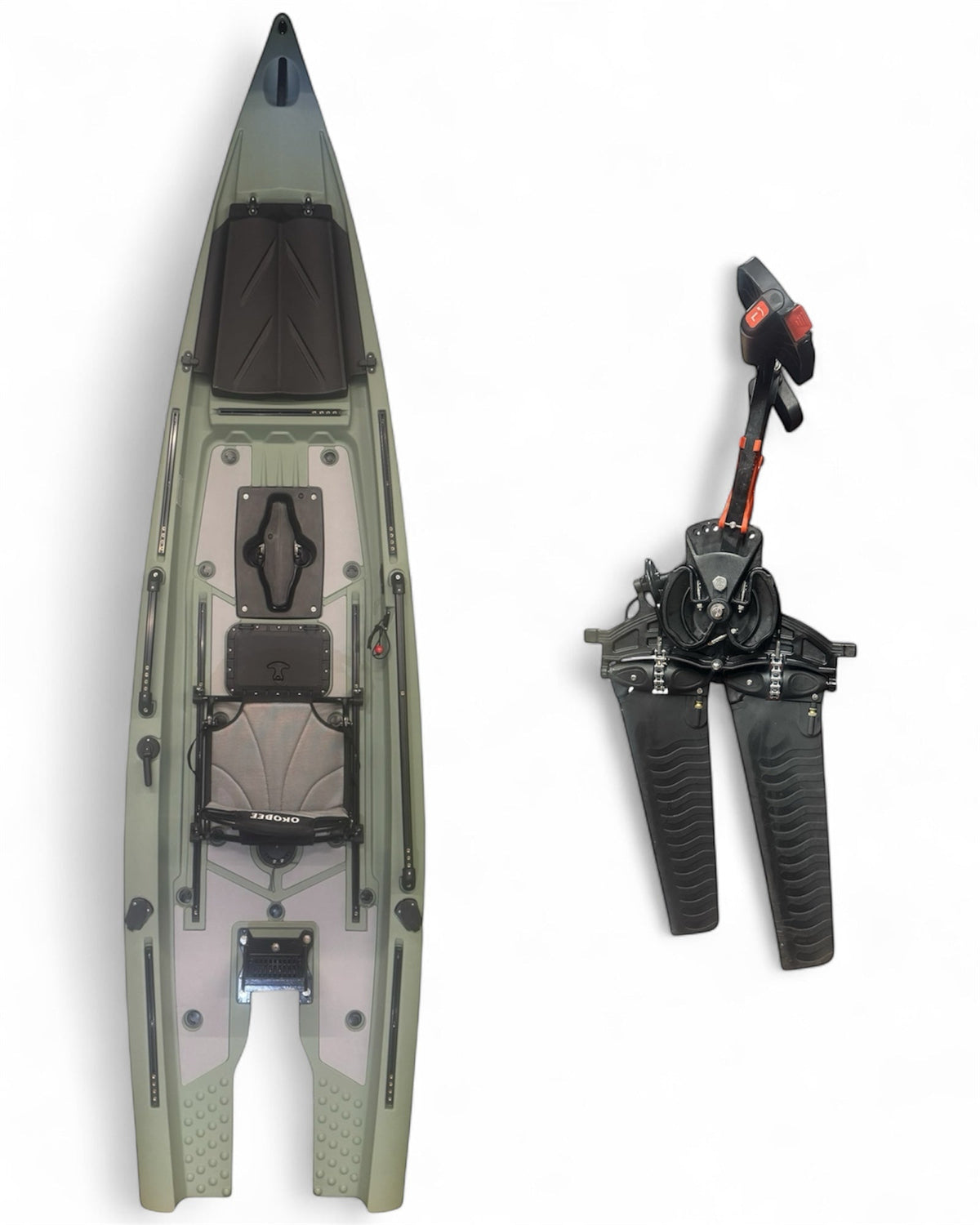 13' Okobee Sentinel Fin Drive Skiff
