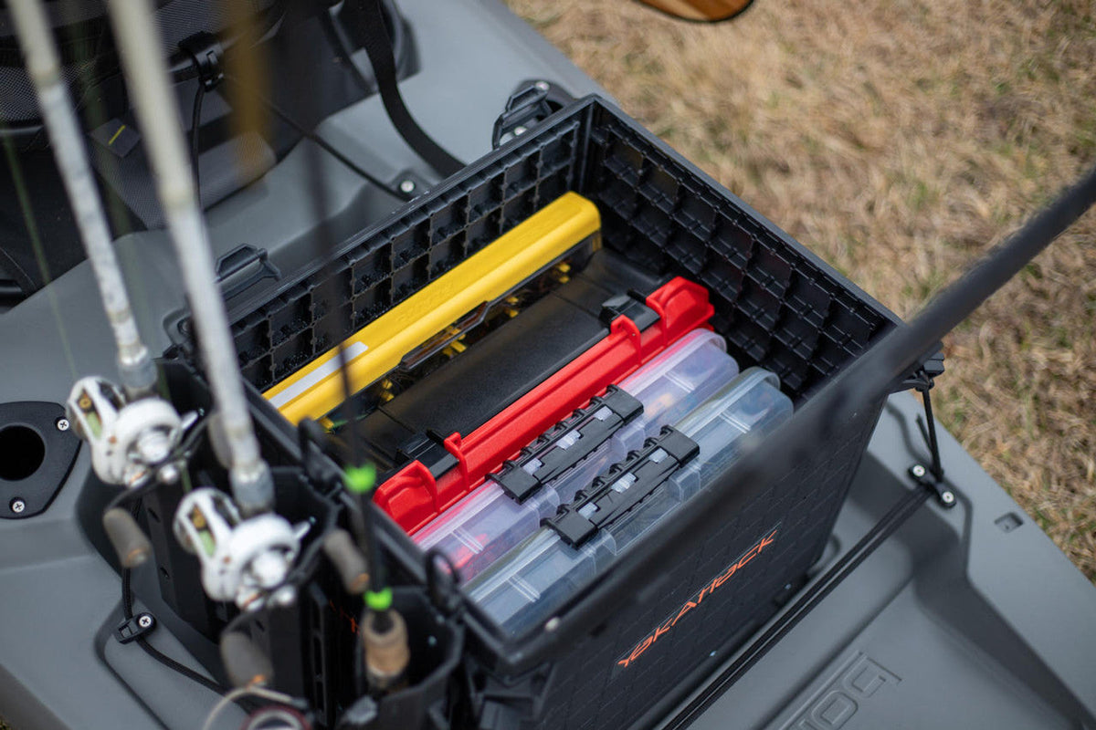 BlackPak Pro Kayak Fishing Crate -13" x 16"