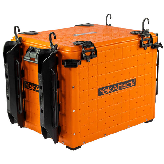 BlackPak Pro Kayak Fishing Crate -13" x 16", Orange