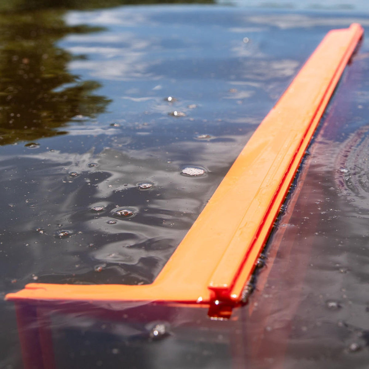 LeaderBoard -28" Measuring Board with Built-In Identifier Holders and Cull Tabs, Orange