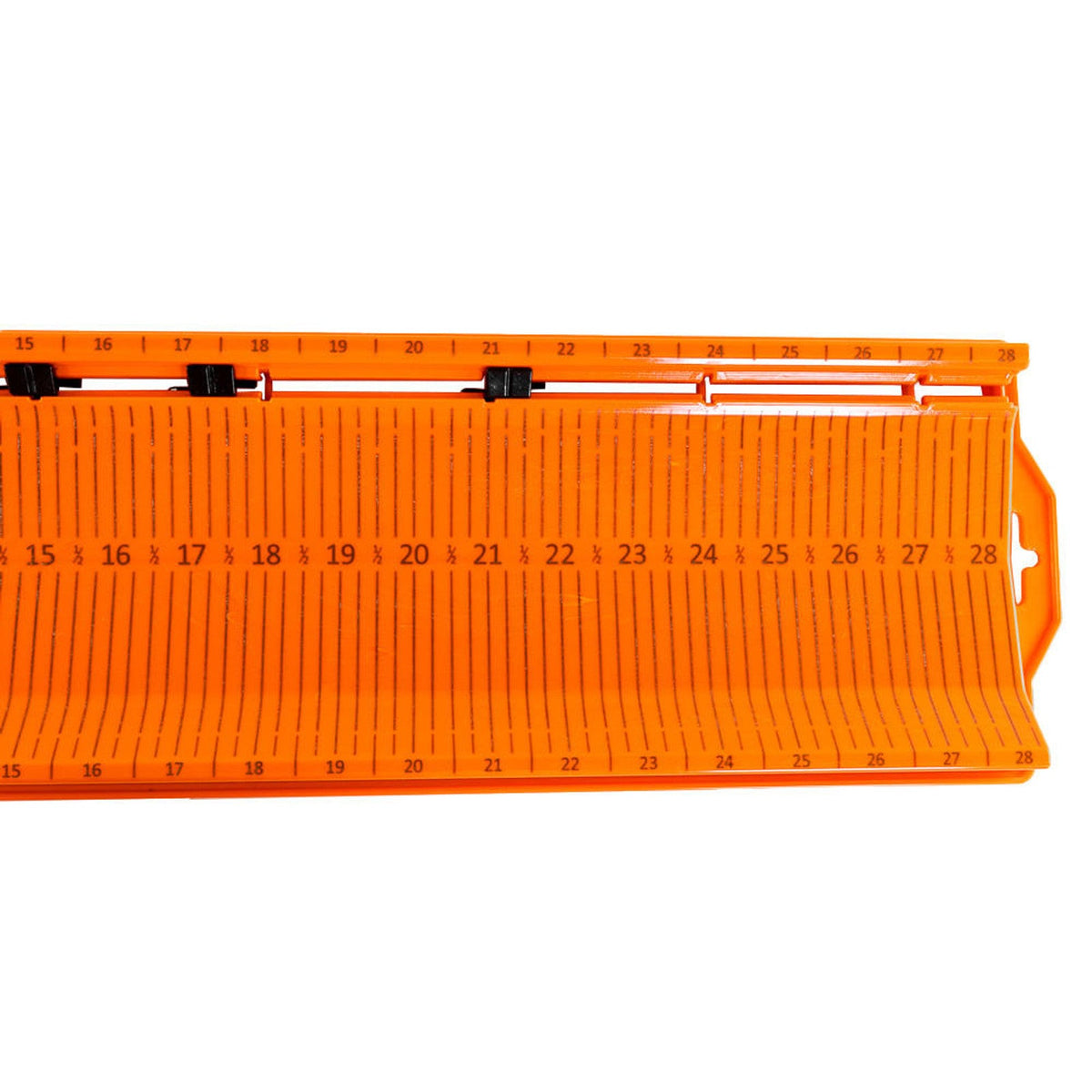 LeaderBoard -28" Measuring Board with Built-In Identifier Holders and Cull Tabs, Orange