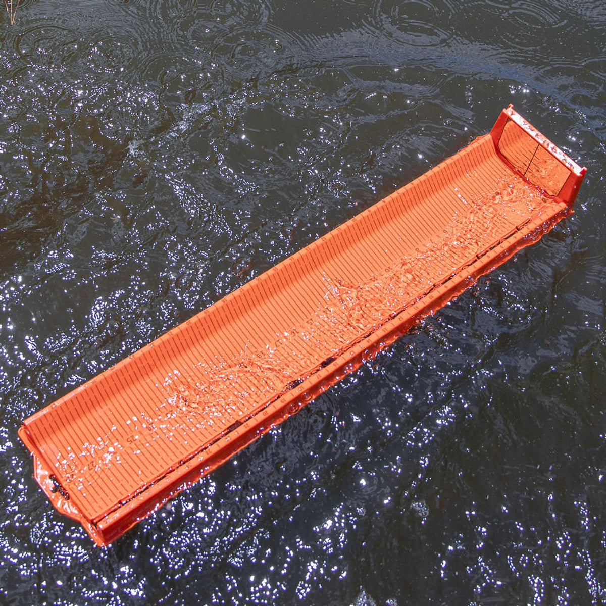 LeaderBoard -28" Measuring Board with Built-In Identifier Holders and Cull Tabs, Orange
