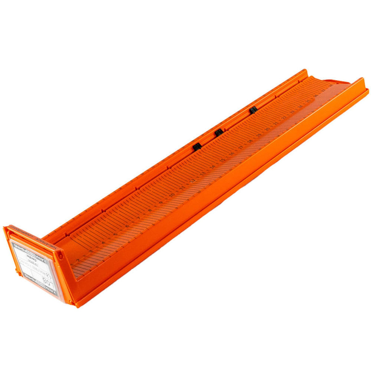 LeaderBoard -28" Measuring Board with Built-In Identifier Holders and Cull Tabs, Orange