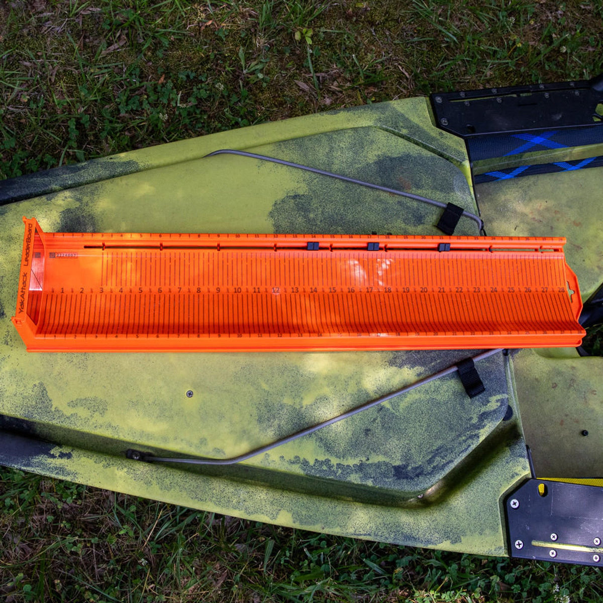 LeaderBoard -28" Measuring Board with Built-In Identifier Holders and Cull Tabs, Orange