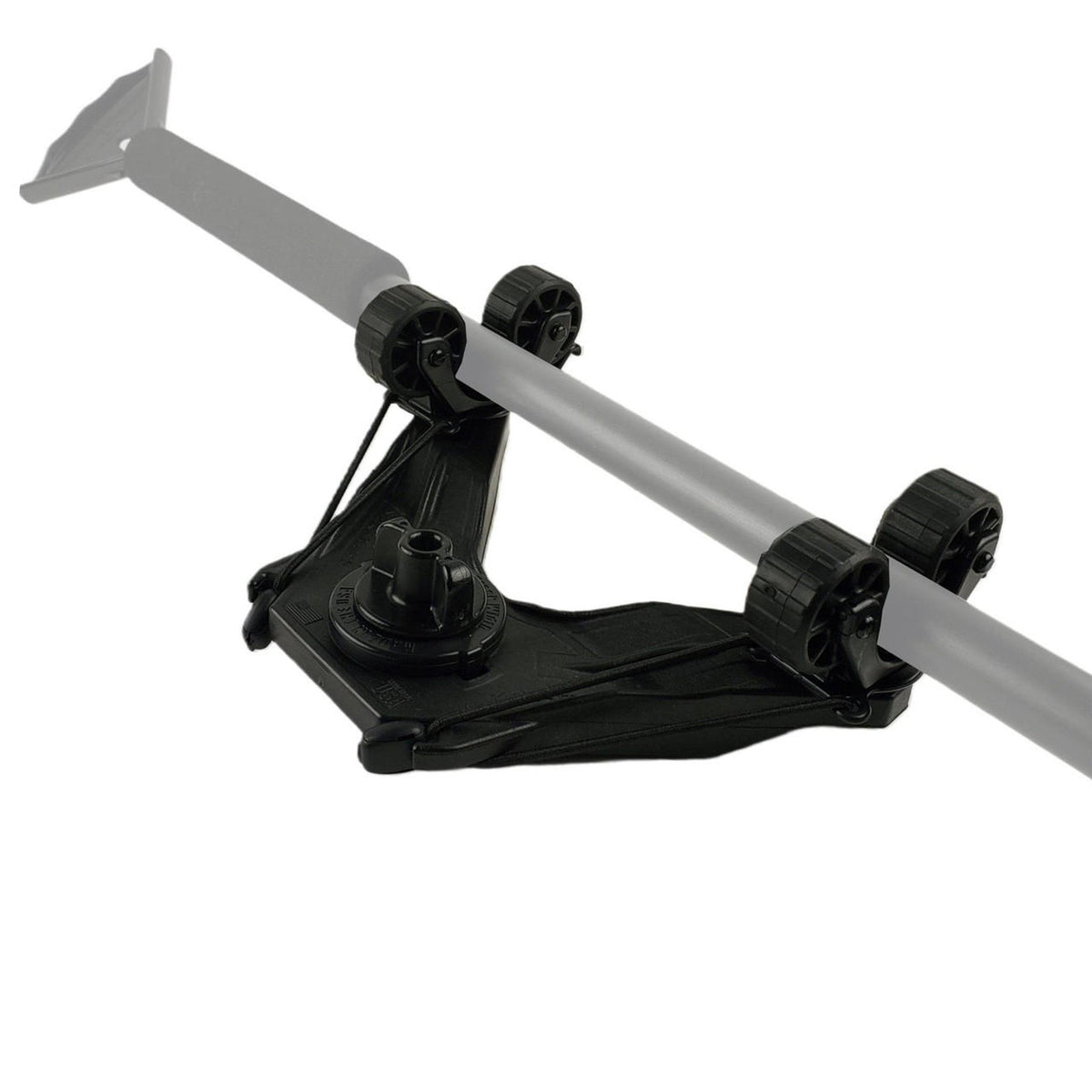 DoubleHeader with dual ParkNPole RotoGrips, Black